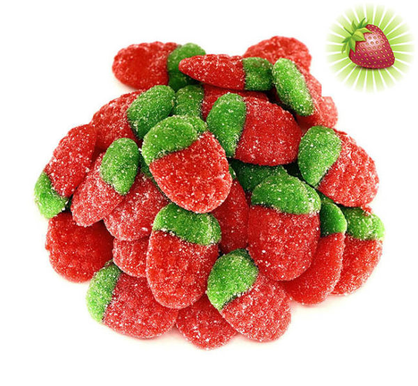 Magic Strawberries d8 gummies image