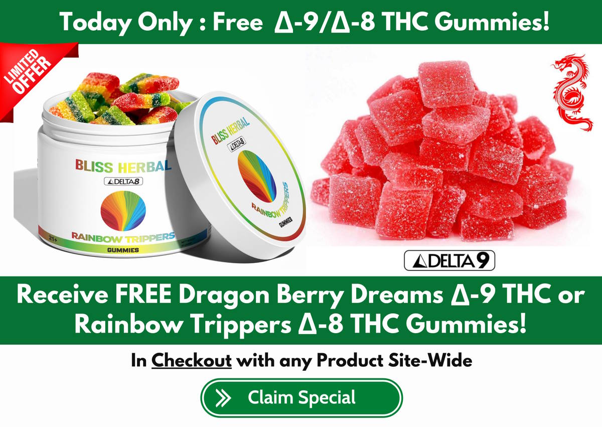 Get Free D9 and D8 Gummies in Checkout